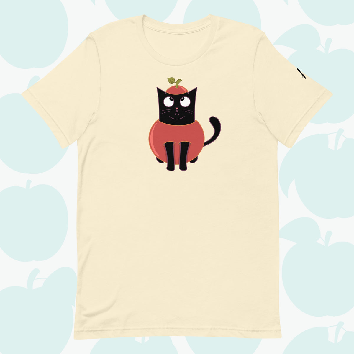 Apple Cat T-shirt - Front