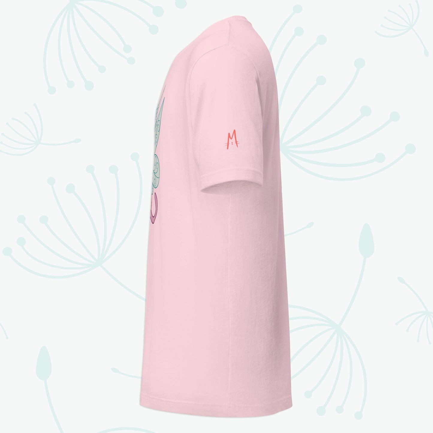 Air Fairy Cat T-shirt - Left Sleeve