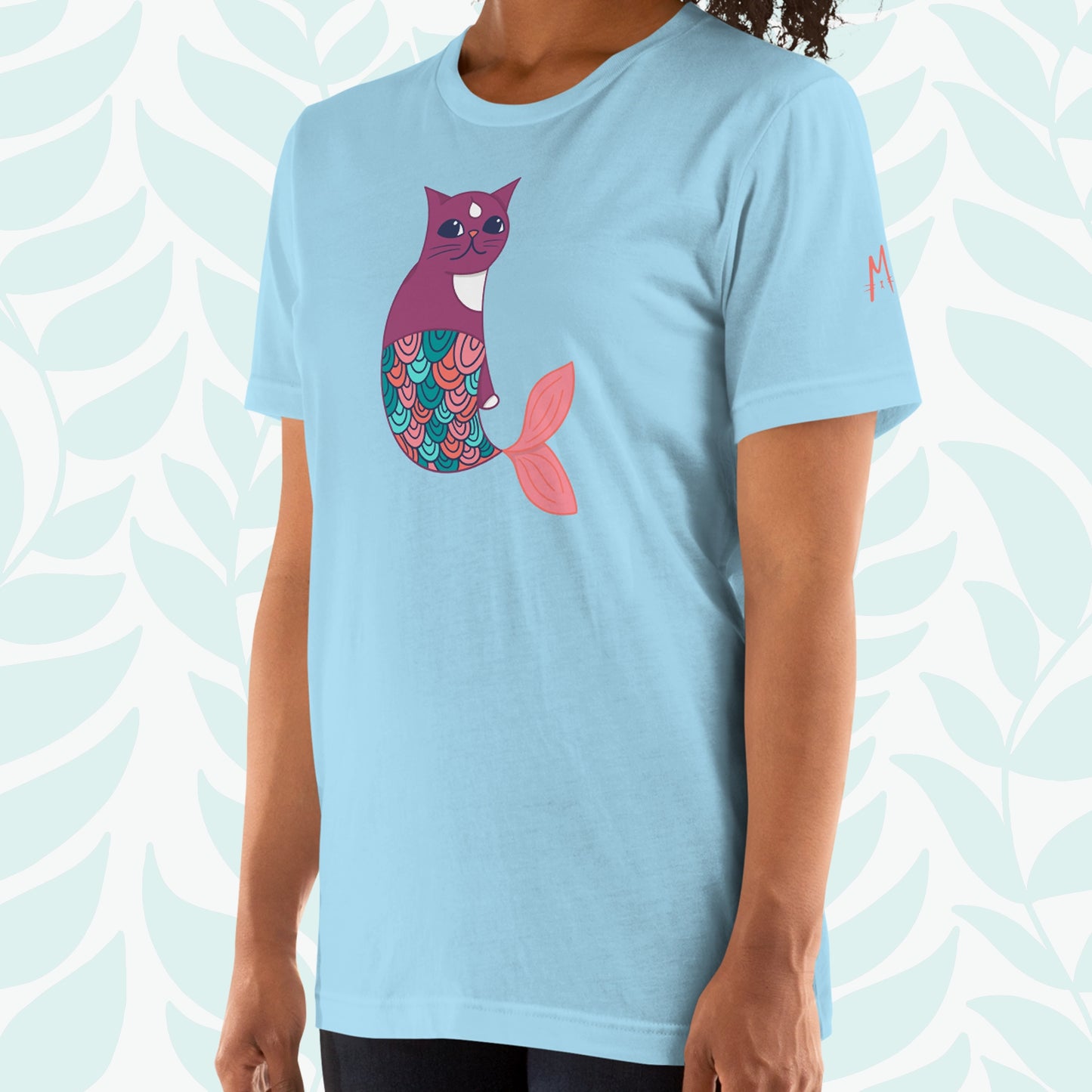 Water Purrmaid T-shirt - On Model