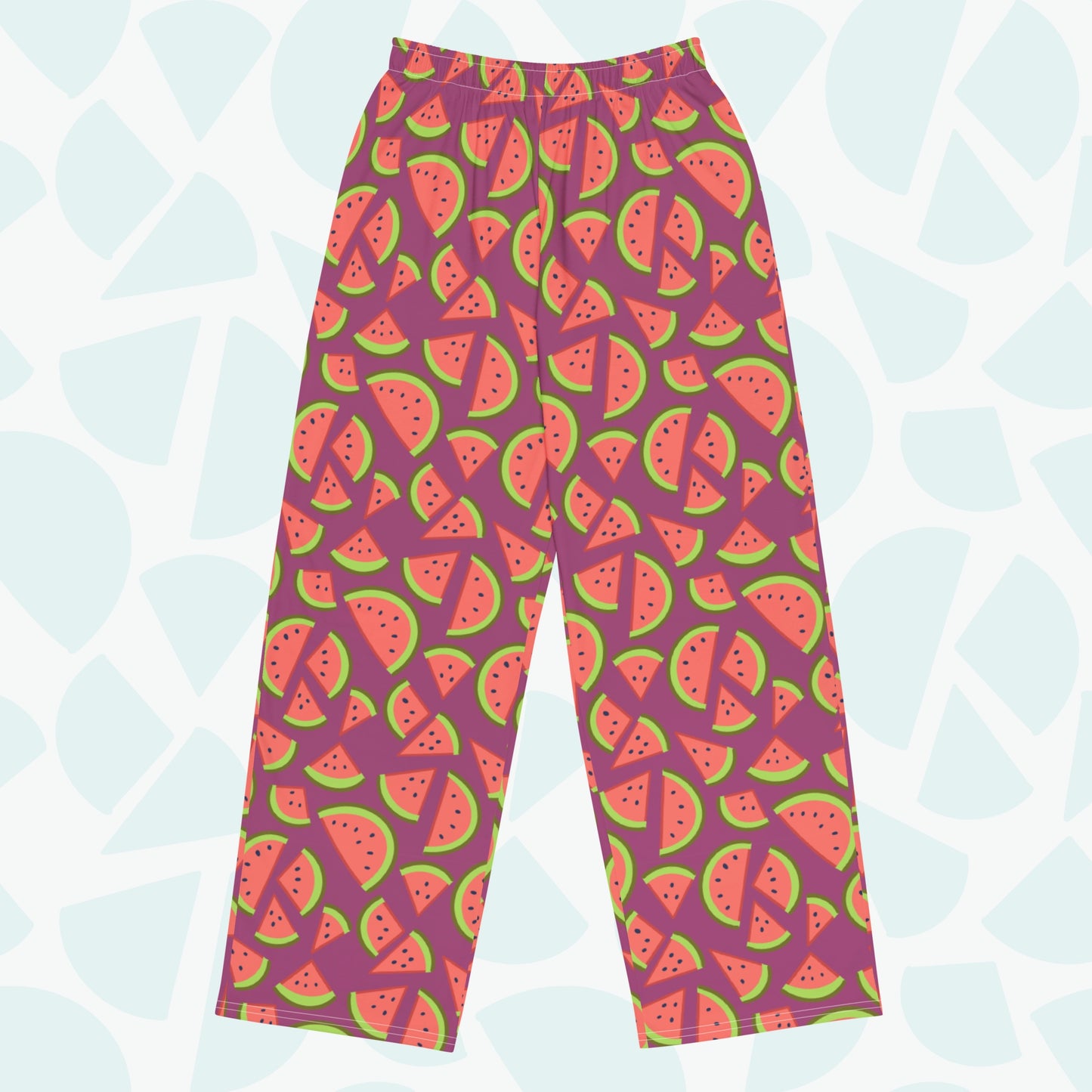 Watermelon Pajama Pants - Front