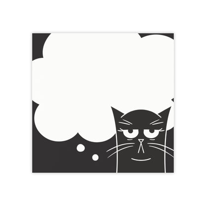 Salty Cat Sticky Notes - Front