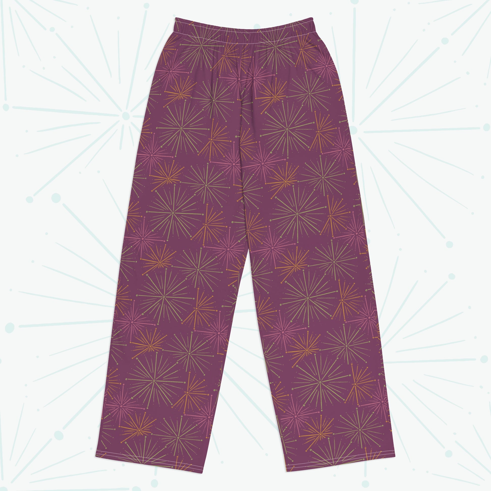 Fireworks Pajama Pants - Front