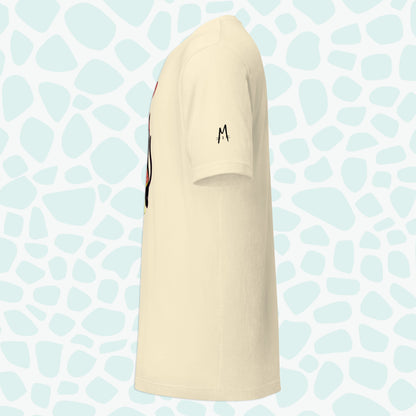 Earth Gnome Cat T-shirt - Left Sleeve