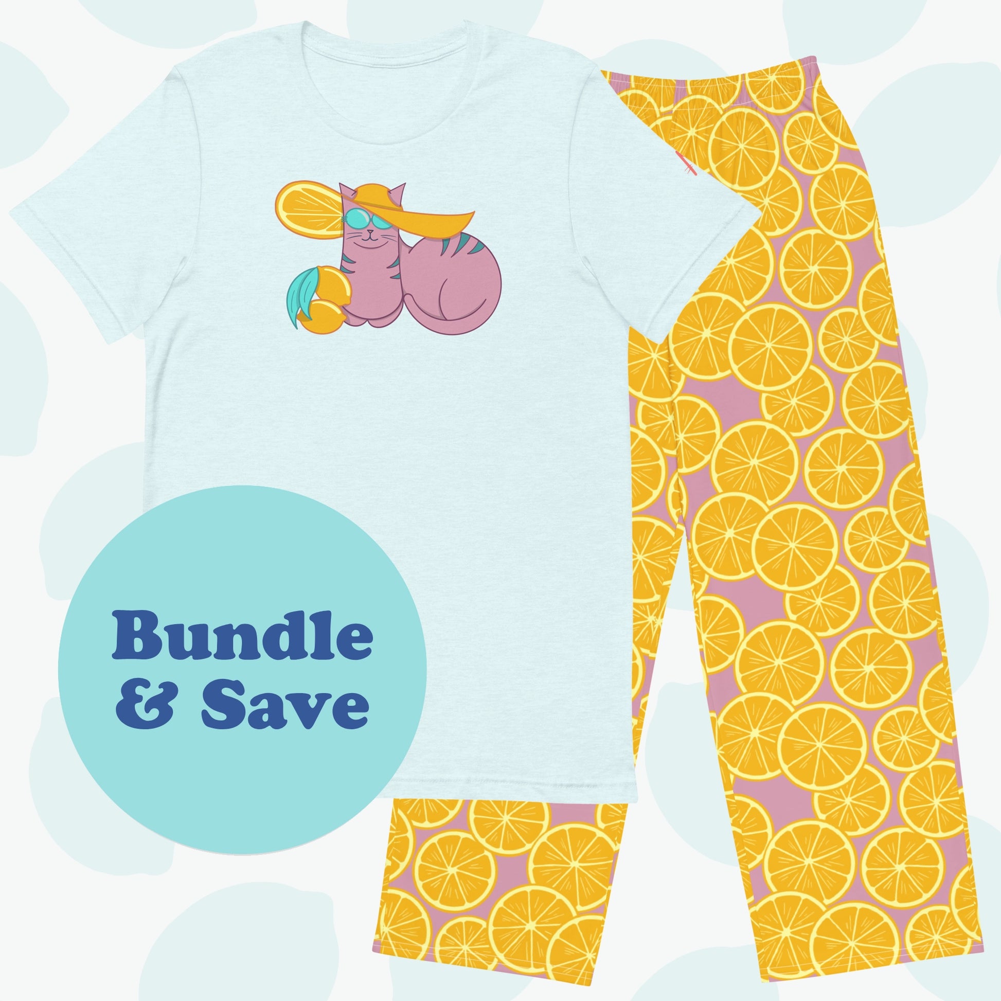 Lemon Pajama Set - Bundle