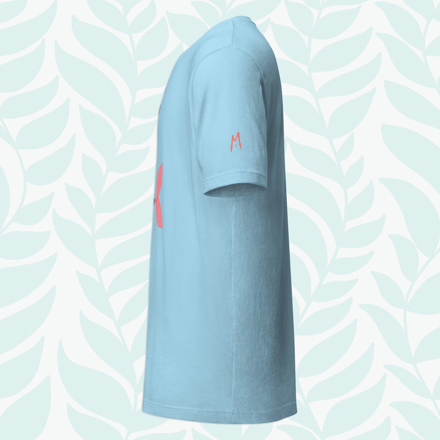 Water Purrmaid T-shirt - Left Sleeve