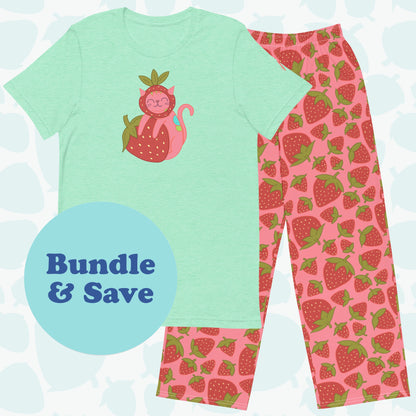 Strawberry Pajama Set - Bundle