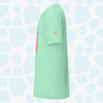 Strawberry Cat T-shirt - Left Sleeve