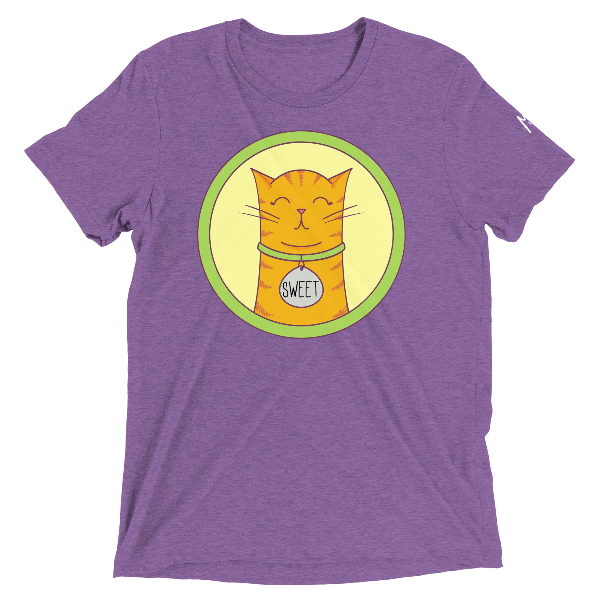 Sweet Cat Tri-blend T-shirt - Front